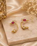 Premium Gold Plated Floral Ear Cuff