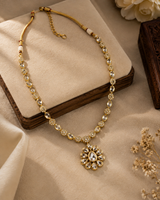 Gold Plated Kundan Jewellery Set